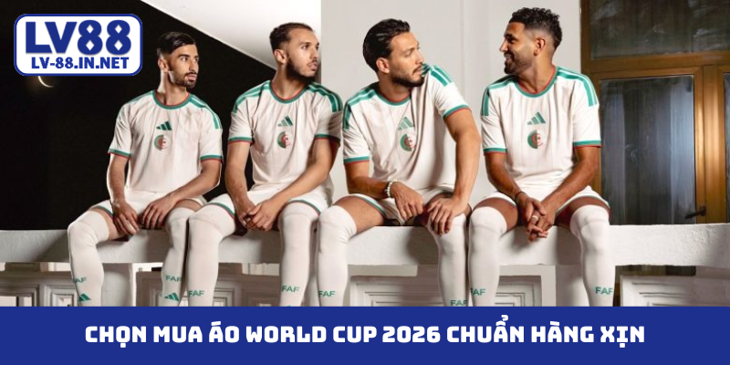 Chọn mua áo World Cup 2026 chuẩn hàng xịn