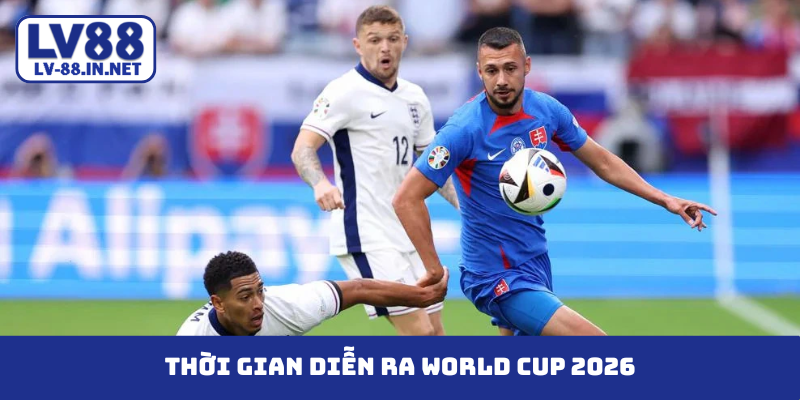 thời gian diễn ra world cup 2026